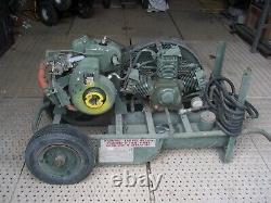 Military Surplus Air Compressor 5cfm 175 Psi Model 20-910. Not Working-us Army