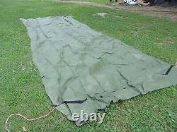 Military Surplus Alaska Structure Tent Vestibule Cover. Or Trailer Tarp Us Army