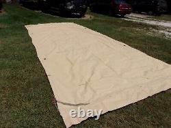 Military Surplus Alaska Structure Tent Vestibule Cover. Or Trailer Tarp Us Army