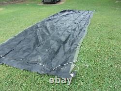 Military Surplus Alaska Structure Tent Vestibule Cover. Or Trailer Tarp Us Army