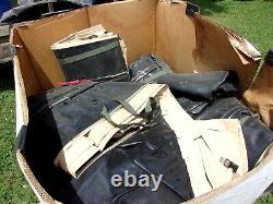 Military Surplus Alaska Tent Wood Hay Cover Trailer Tarp -us Army-very Good