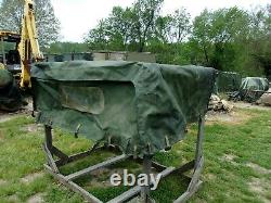 Military Surplus Back Cargo Cover Soft 4 Man Truck M998 Hmmwv Army Camo Fair