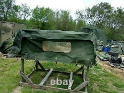 Military Surplus Back Cargo Cover Soft 4 Man Truck M998 Hmmwv Army Camo Fair