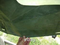 Military Surplus Back Cargo Cover Soft 4 Man Truck M998 Hmmwv Army Camo Fair