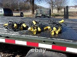 Military Surplus Base X Tent Liner 3 Generator Extension Cord Set Us Army