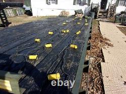 Military Surplus Base X Tent Liner 3 Generator Extension Cord Set Us Army