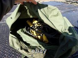 Military Surplus Base X Tent Liner 3 Generator Extension Cord Set Us Army