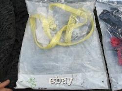 Military Surplus Buckingham Roof Top Fall Protect Harness Tenex Rope Bag Army