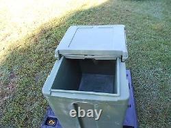 Military Surplus Cambro Ice Chest Box Cooler Kitchen Trailer Army Camping Green