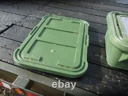 Military Surplus Cambro Upcs160 Container Military Field Kitchen Camping Us Army