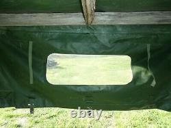 Military Surplus Cargo Cover Soft 4 Man Truck M998 Hmmwv Army Camo-tape Residue