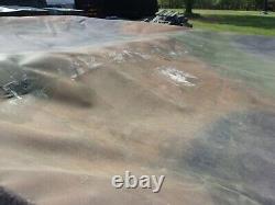 Military Surplus Cargo Cover Soft 4 Man Truck M998 Hmmwv Army Camo-tape Residue