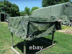 Military Surplus Cargo Cover Soft Camo 4 Man Truck M998 Hmmwv Army. Damaged