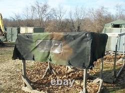 Military Surplus Cargo Cover Soft Camo 4 Man Truck M998 Hmmwv Army. Damaged