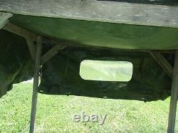 Military Surplus Cargo Cover Soft Camo 4 Man Truck M998 Hmmwv Army. Damaged