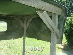 Military Surplus Cargo Cover Soft Camo 4 Man Truck M998 Hmmwv Army. Damaged