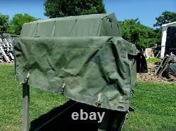 Military Surplus Cargo Cover Soft Camo 4 Man Truck M998 Hmmwv Army. Damaged