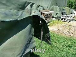 Military Surplus Cargo Cover Soft Camo 4 Man Truck M998 Hmmwv Army. Damaged