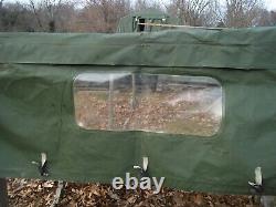 Military Surplus Cargo Cover Soft Camo 4 Man Truck M998 Hmmwv Army. Damaged