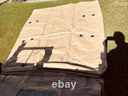 Military Surplus Cargo Cover Vehicle 2 Man Crew Truck Trailer M998 Hmmwv Army