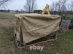 Military Surplus Cargo Cover Vehicle 2 Man Crew Truck Trailer M998 Hmmwv Army