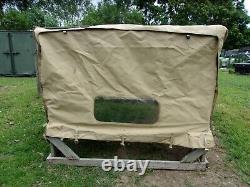 Military Surplus Cargo Cover Vehicle 2 Man Crew Truck Trailer M998 Hmmwv Army