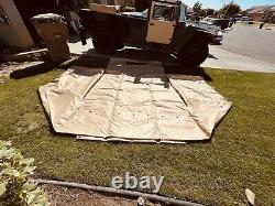 Military Surplus Cargo Cover Vehicle 2 Man Crew Truck Trailer M998 Hmmwv Army