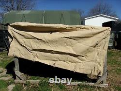 Military Surplus Cargo Cover Vehicle 2 Man Crew Truck Trailer M998 Hmmwv Army