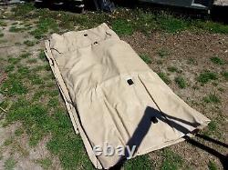 Military Surplus Cargo Cover Vehicle 2 Man Crew Truck Trailer M998 Hmmwv Army