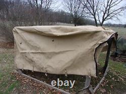 Military Surplus Cargo Cover Vehicle 2 Man Crew Truck Trailer M998 Hmmwv Army