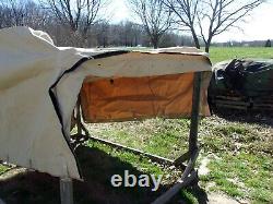 Military Surplus Cargo Cover Vehicle 2 Man Crew Truck Trailer M998 Hmmwv Army