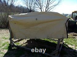 Military Surplus Cargo Cover Vehicle 2 Man Crew Truck Trailer M998 Hmmwv Army