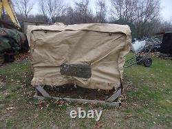 Military Surplus Cargo Cover Vehicle 2 Man Crew Truck Trailer M998 Hmmwv Army