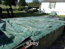 Military Surplus Cover Vehicle M1008 Cucv About 5 X 7 Bed Rare In Surplus- Army