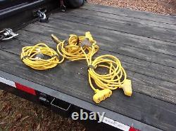 Military Surplus Ericson Tent Generator 12 Outlet Extension Cord 20 Amp Us Army