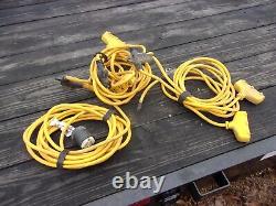 Military Surplus Ericson Tent Generator 12 Outlet Extension Cord 20 Amp Us Army