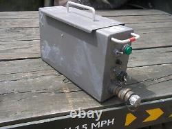 Military Surplus Field Kitchen Water Pump -not Working For Parts- 24v Us Army