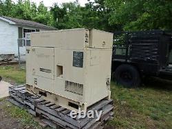 Military Surplus Generator Mep 804a 15 Kw Engine Ct 40 Isuzu Not Working Us Army