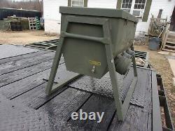 Military Surplus Generator Power Distribution Box Tent 200 Amp- Bad Hinge -army