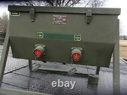 Military Surplus Generator Power Distribution Box Tent 200 Amp- Bad Hinge -army