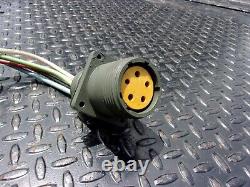 Military Surplus Generator Power Distribution Cable Plug 60a- No Dust Cover Army