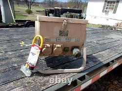 Military Surplus Generator Power Distribution Panel Box 60 Amp 3 Phase Us Army