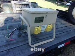 Military Surplus Generator Power Distribution Panel Box 60 Amp 3 Phase Us Army