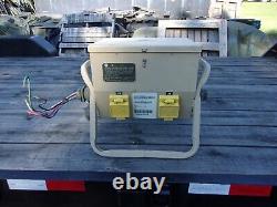 Military Surplus Generator Power Distribution Panel Box 60 Amp 3 Phase Us Army