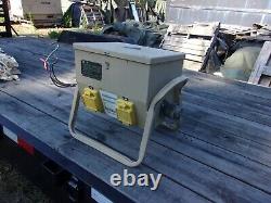 Military Surplus Generator Power Distribution Panel Box 60 Amp 3 Phase Us Army