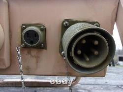 Military Surplus Generator Power Distribution Panel Box 60 Amp 3 Phase Us Army