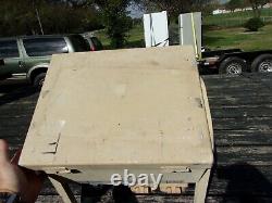 Military Surplus Generator Power Distribution Panel Box 60 Amp 3 Phase Us Army