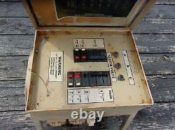 Military Surplus Generator Power Distribution Panel Box 60 Amp 3 Phase Us Army