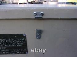 Military Surplus Generator Power Distribution Panel Box 60 Amp 3 Phase Us Army