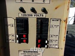 Military Surplus Generator Power Distribution Panel Box 60 Amp 3 Phase Us Army